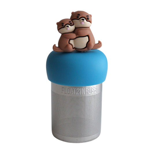 Floating Mom & Baby Otter Tea Infuser - Cute Animals Tea Infuser for Loose Tea