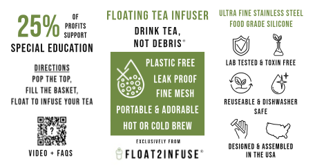 Floating Duck Tea Infuser - Cute Tea Infuser for Loose Leaf Tea