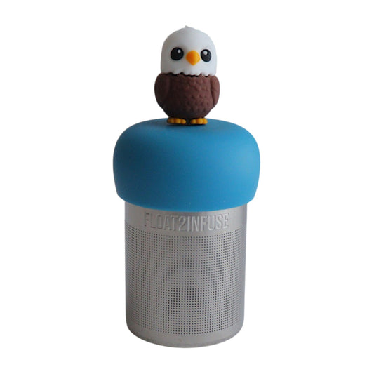 Floating Bald Eagle Tea Infuser - Cute Animal Tea Infuser for Loose Tea