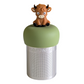 Floating Baby Highland Cow Tea Infuser - Cute Animal Tea Infuser for Loose Leaf Tea