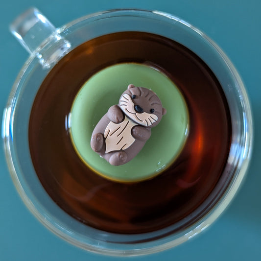 Floating Otter Tea Infuser - Cute Animal Tea Infuser for Loose Leaf Tea