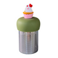 Floating Pink Cupcake Tea Infuser - Cute Tea Infuser for Loose Leaf Tea