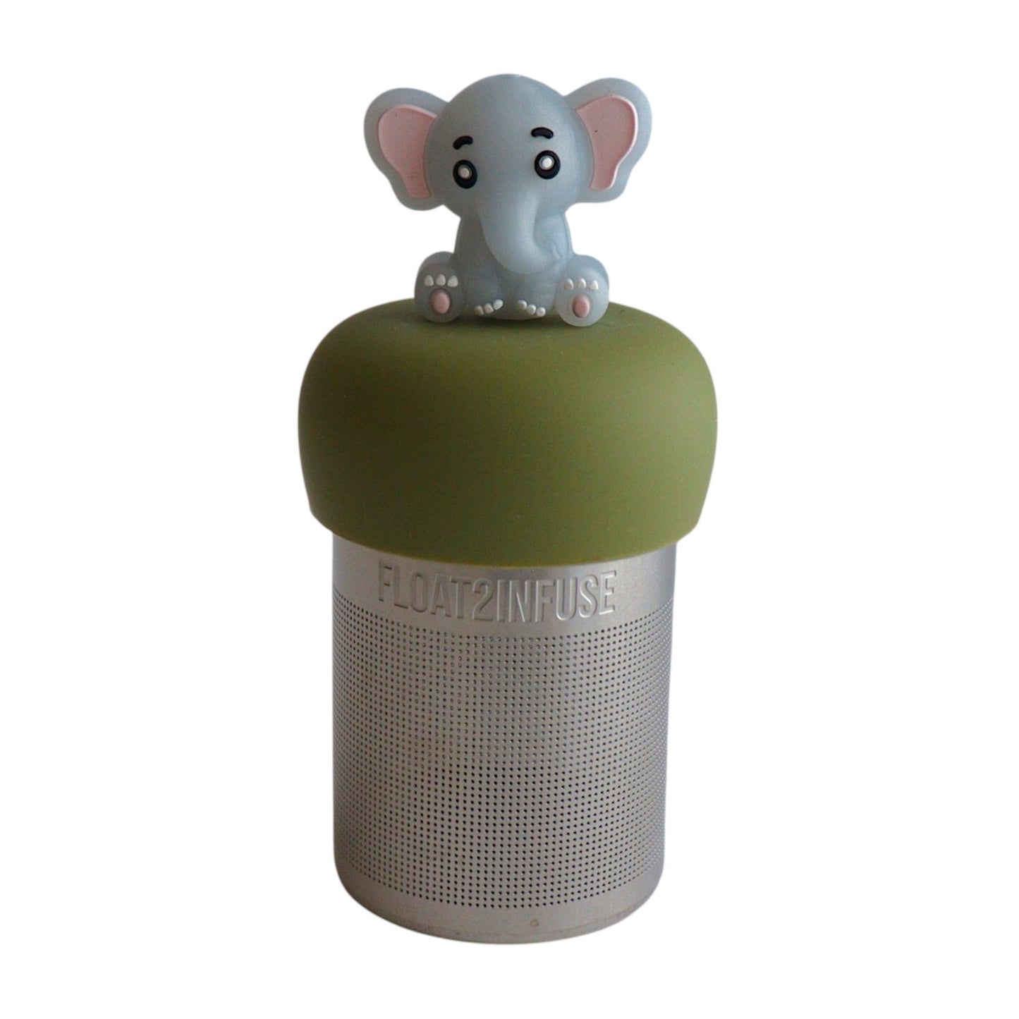 Floating Silver Elephant Tea Infuser - Cute Animal Tea Infuser for Loose Tea